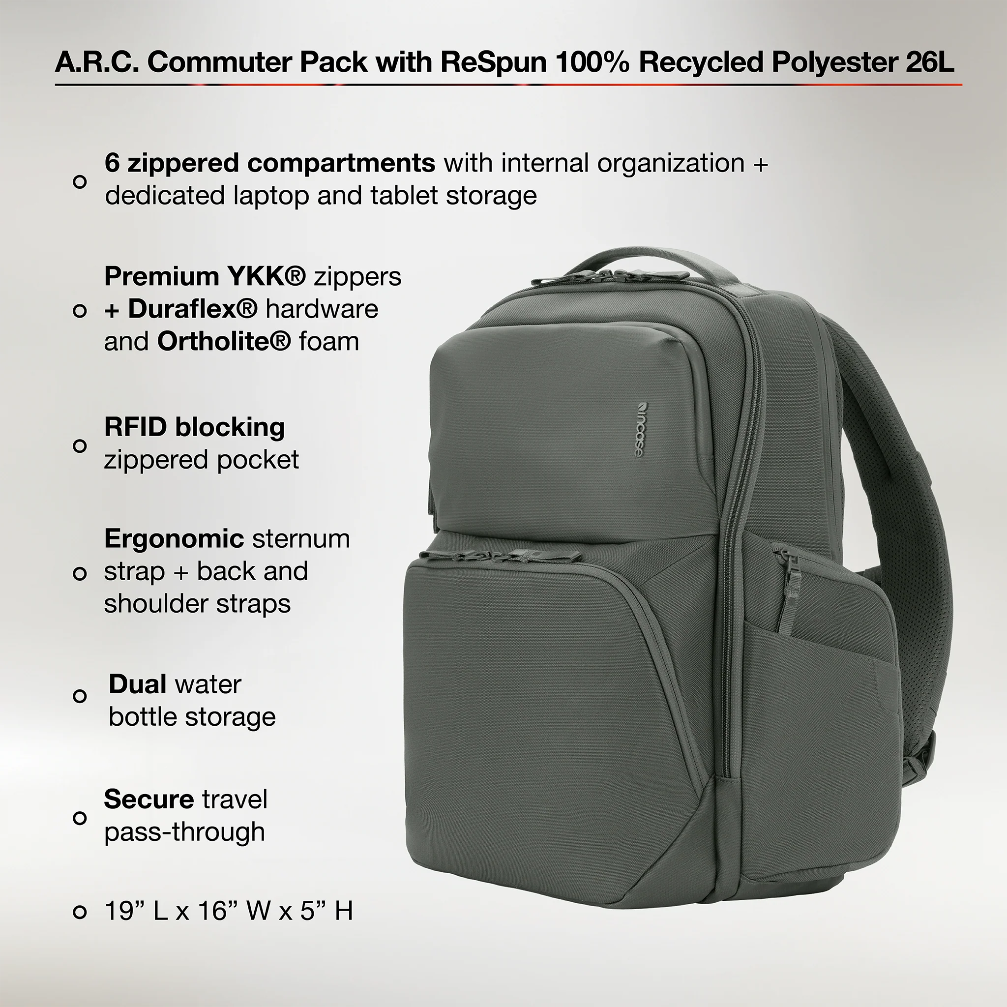 Incase A.R.C. Commuter Pack - 26L - Image 3