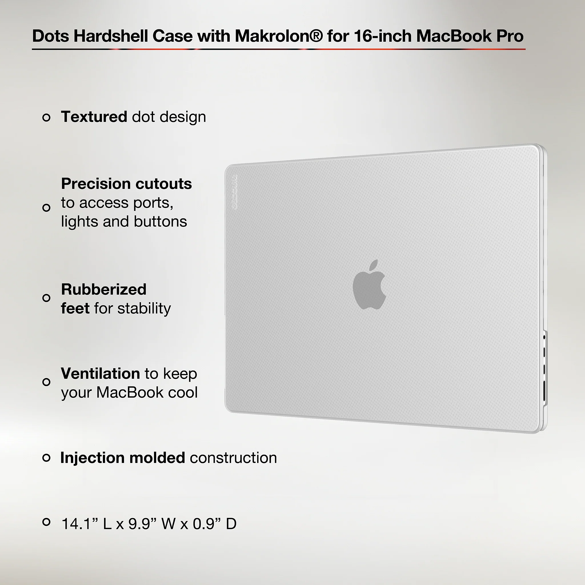 Incase Dots Hardshell with Makrolon® for MacBook Pro 16" - Image 12