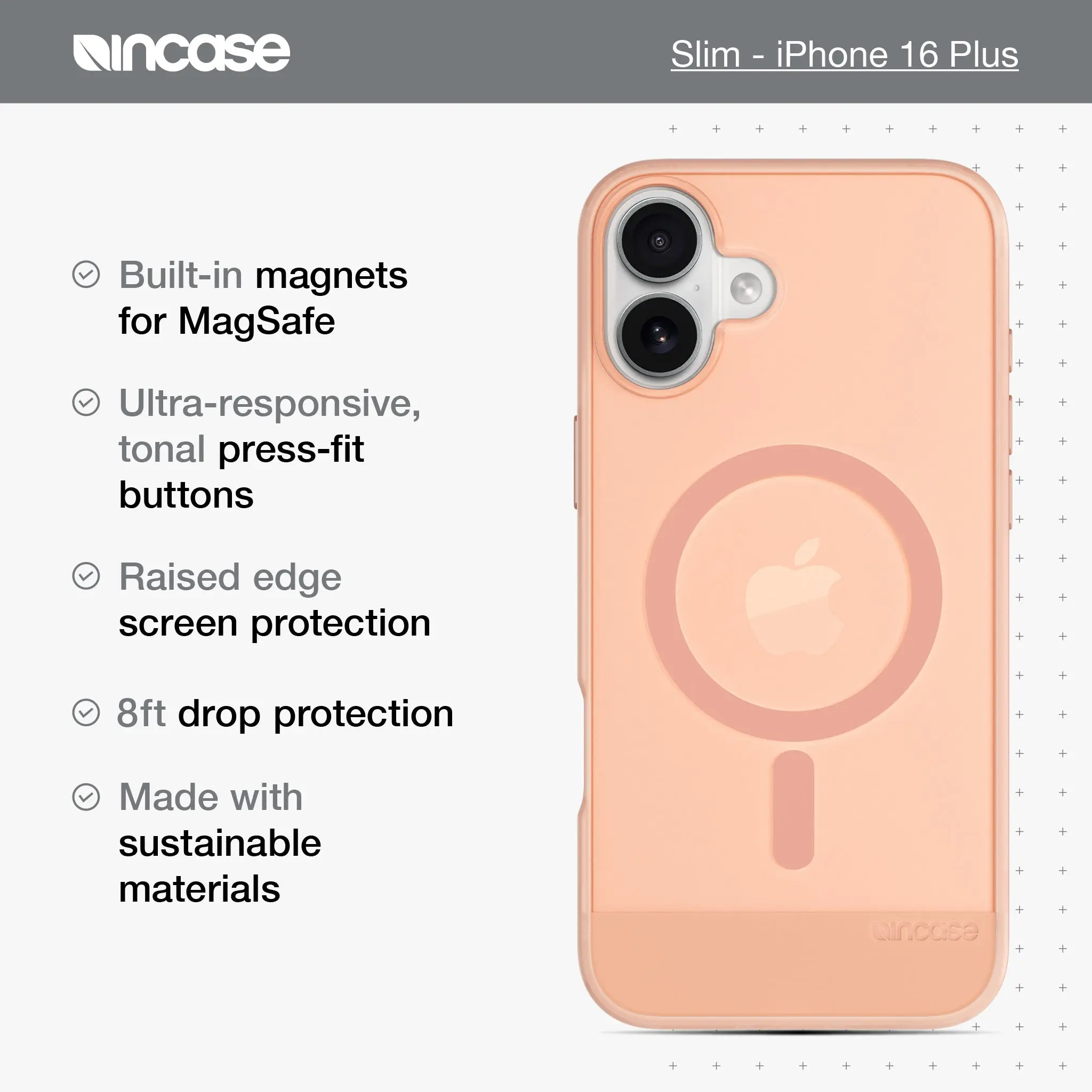 Slim Case with MagSafe for iPhone 16 Plus - Image 11